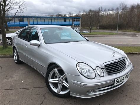 Mercedes E Class E 270 CDI AVANTGARDE (silver) 2004 | in East Kilbride ...