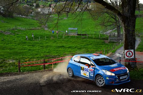 Mollard Alexandre Bouchut Virginie Peugeot 208 R2 Rallye Lyon