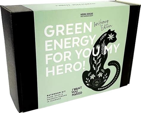I WANT YOU NAKED For Heroes Bathroom Kit Set Ecco Verde Onlineshop