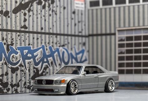 Custom Hot Wheels Mercedes Benz 560 SEC AMG Mattel Etsy