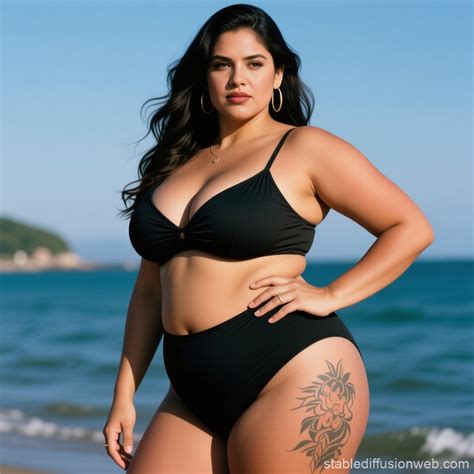 Big Booty Latina Bikini Prompts Stable Diffusion Online