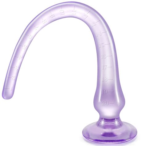 Amazon Resxong Super Long Anal Plug Dildo Ultra Soft Vaginal Massage Prostate Stimulation