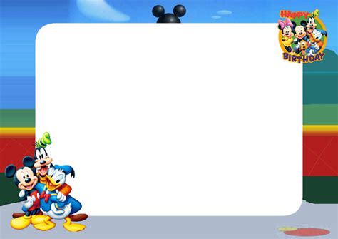 Mickey Mouse Paper Border