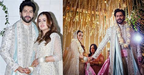 Varun Dhawan Shares First Image Of Wedding With Natasha Dalal