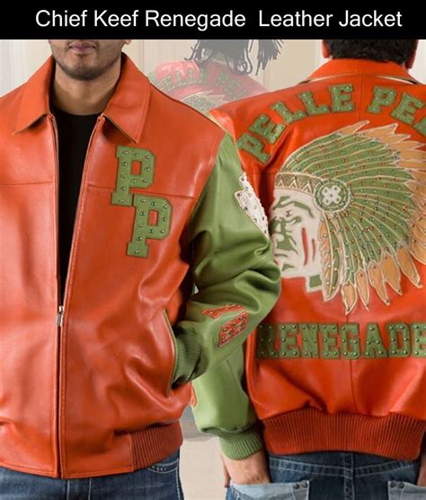 Pelle Pelle Renegade Chief Keef Leather Jacket - Jackets Expert