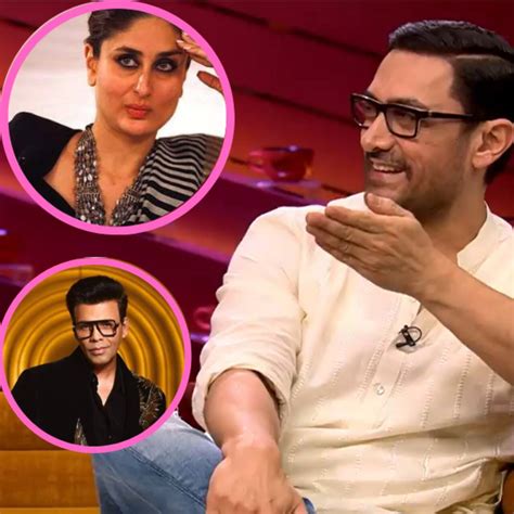 Koffe With Karan Host Asked Kareena Kapoor A Question About Bedroom Secrets Aamir Khan Give