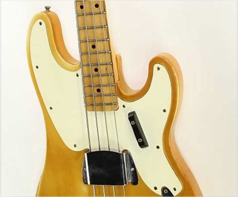 Precision Fender Telecaster Bass Blonde 1970 The Twelfth Fret