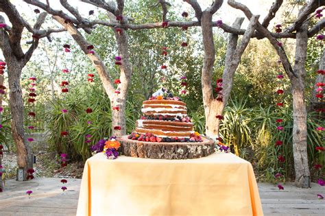 Vanilla Naked Wedding Cake