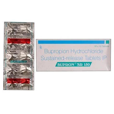 Bupropion Bupron Sr 150mg At Rs 160 Stripe Wellbutrin In Nagpur ID