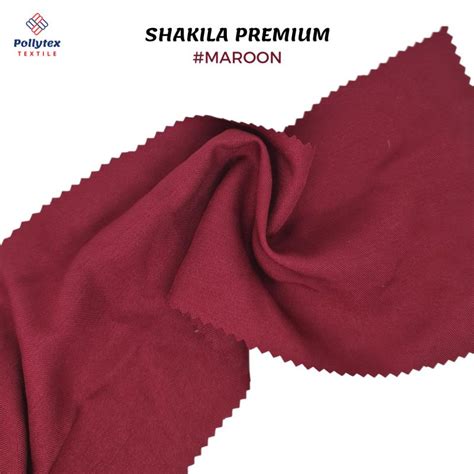 Jual Kain Bahan Shakila Stretch Premium Twill Sakila Samira Sakilla