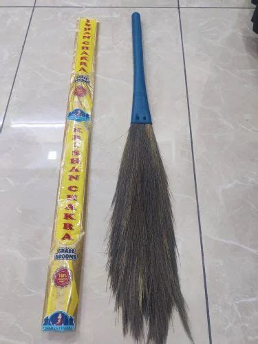 Plastic Grass Broom Phool Jhadu At 65 Piece In Charkhi Dadri ID