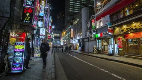 Tokyo Shibuya Tokyo Shibuya Street Night Stock Video Footage | Royalty ...