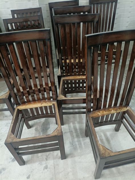 Teak Wood Chair With Cushion At Rs In Saharanpur Id