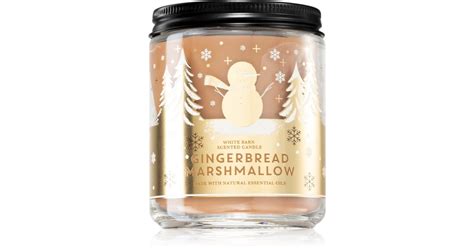 Bath Body Works Gingerbread Marshmallow Scented Candle I Notino Co Uk