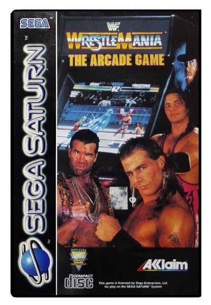 Wwf Wrestlemania The Arcade Game Saturn Playd Twisted Realms Video