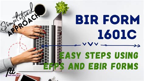 Bir Form 1601c Step By Step Process On How To Fill Up Using Ebir