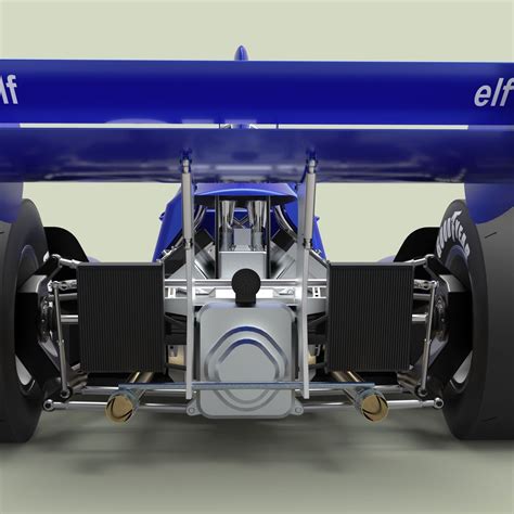 The Tyrrell P34 (six-wheeler) | CGTrader