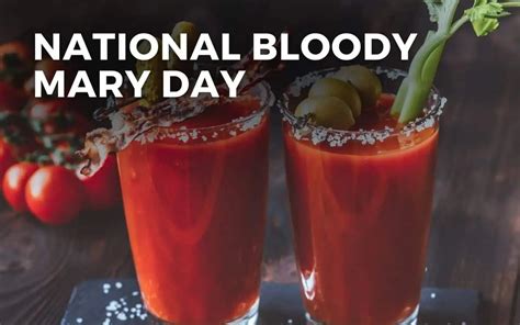 National Bloody Mary Day January Angie Gensler