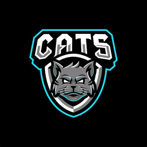 Premium Vector Cats Mascot Logo Design