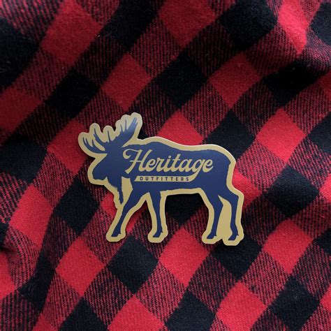 Heritage Outfitters Moose Sticker Heritage Outfitters