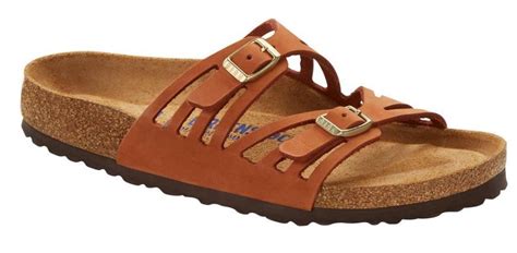 Pre Owned Birkenstock Arizona Granada Gizeh Pecan Nubuck Leather