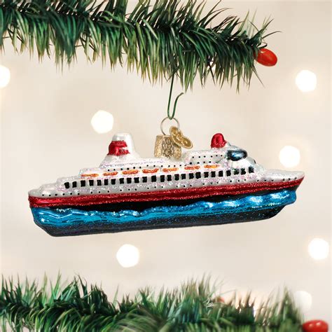 Cruise Ship Ornament | Old World Christmas™