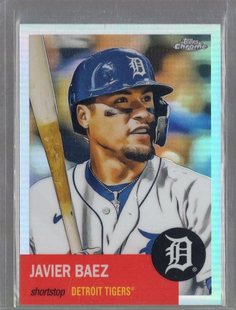 2022 Topps Chrome Platinum Anniversary Refractor 331 Javier Baez EBay