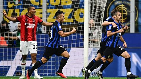 Derby Della Madonnina Inter Podría Ganar La Liga Contra El Milan