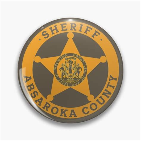 Absaroka County Sheriff Longmire Pin For Sale By Tuscanradar