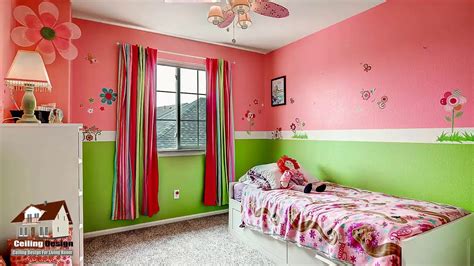 Green And Pink Colour Combination Ceiling Colour Combination Youtube