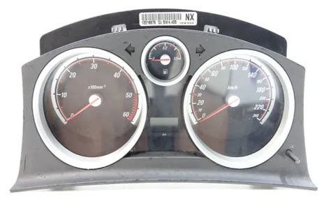 ORIGINAL OPEL ASTRA H Zafira B Tacho Kombiinstrument 13216676 EUR 59 97