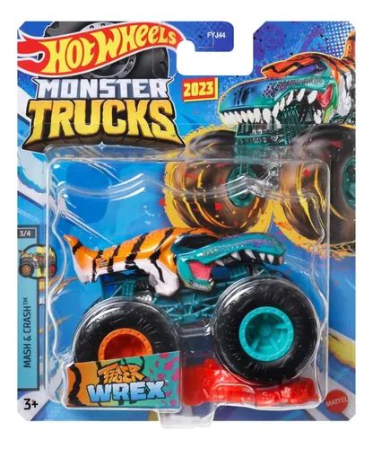 Hot Wheels Monster Trucks Tiger Wrex Camion Monstruo MercadoLibre