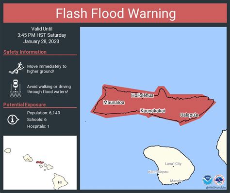 Hawaii EMA on Twitter: "RT @NWSHonolulu: Flash Flood Warning continues ...