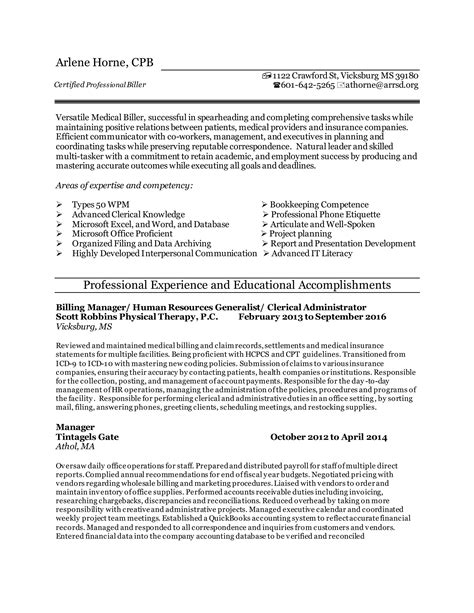 Arlene Horne Resume Sep 2016 Pdf