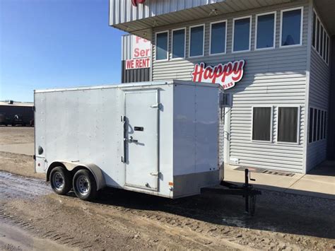 Used 2021 7x14 Haulmark Enclosed Trailer Trader