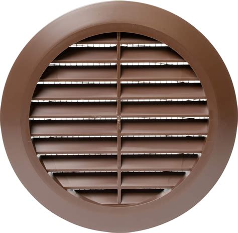 Vent Systems Inch Brown Soffit Vent Cover Round Air Vent