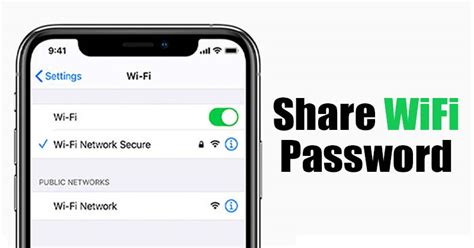 Jak sdílet heslo WiFi z iPhone na Android průvodce krok za krokem