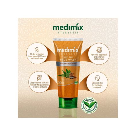 Buy Medimix Ayurvedic Anti Tan Face Wash Ml Online Get Upto