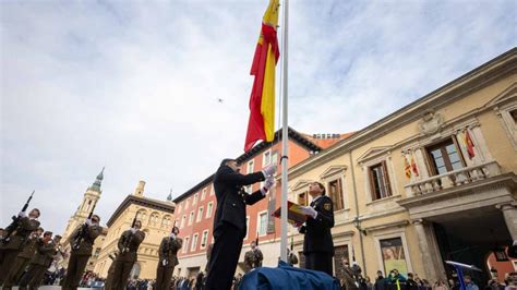 La Policía Nacional destaca en Zaragoza su experiencia bicentenaria