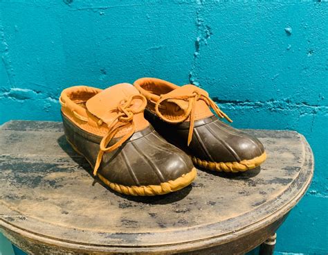 Vintage Cabelas Slip On Low Top Duck Boots With Steal Shank Etsy