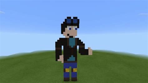 Pixel Art Dantdm Minecraft Amino