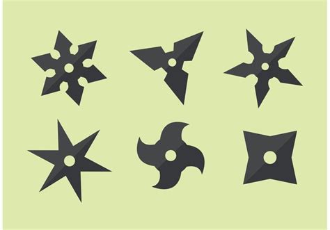 Ninja Stars Vectors - Download Free Vector Art, Stock Graphics & Images