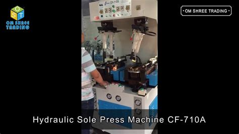 Hydraulic Sole Press Machine Sole Press Machine Sole Attaching