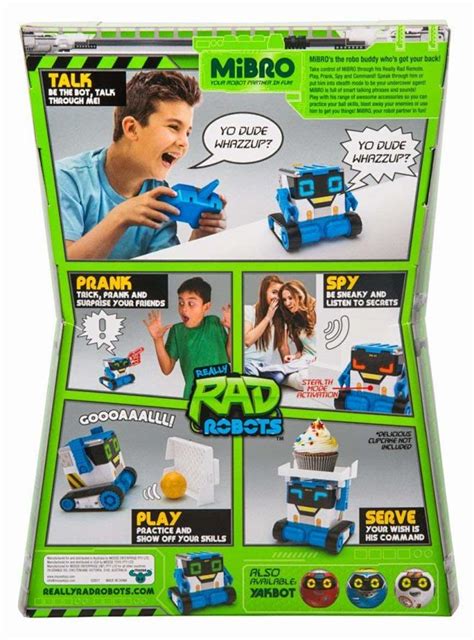 Amazon Mibro Really Rad Robots Interactive Remote Control Robot