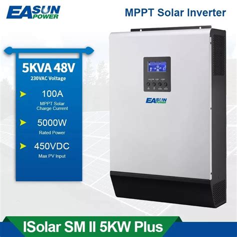 Easun Isolar Sm Ii K Plus Inverter W V