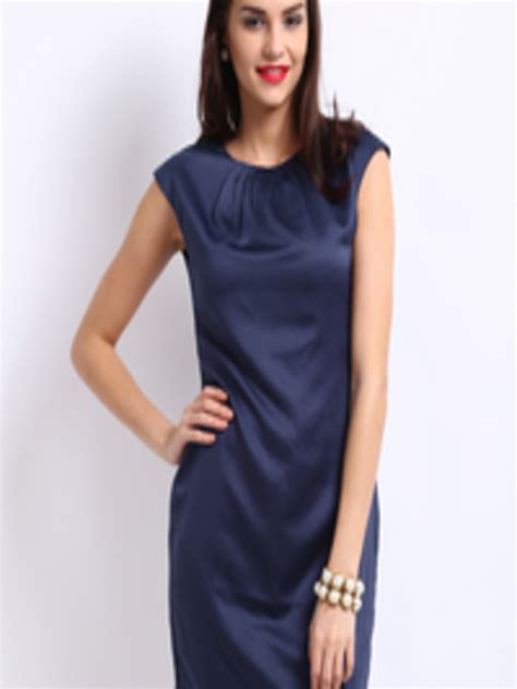 Buy Arrow Navy Shift Formal Dress - Dresses for Women 225453 | Myntra