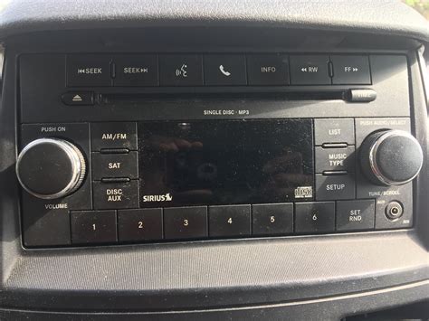 Dodge Caravan Replacement Radio