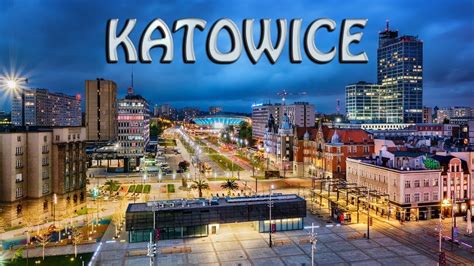 Centrum Katowic Rynek W Katowicach Spodek L Sk Polska Youtube