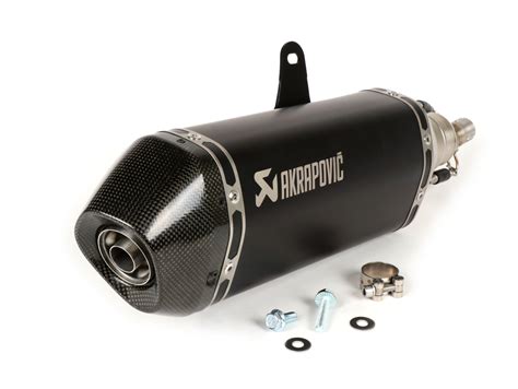 Auspuff Akrapovic Slip On Edelstahl Black Edition Vespa Gts 125 2017