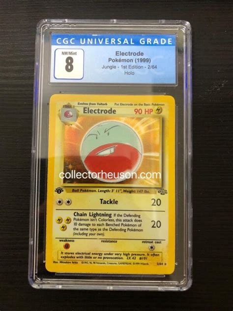 Electrode St Edition Cgc Collector Heuson